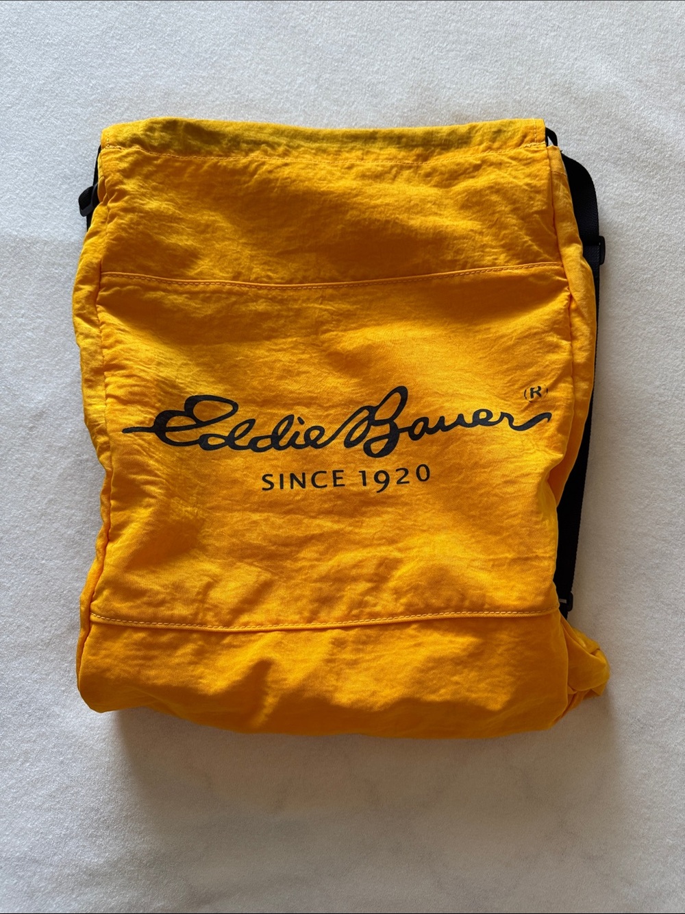 Eddie Bauer drawstring back pack